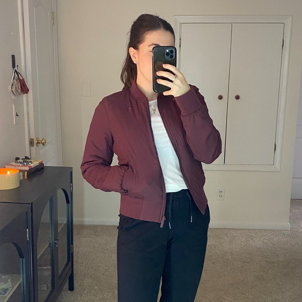 Lululemon Non-Stop Bomber Jacket